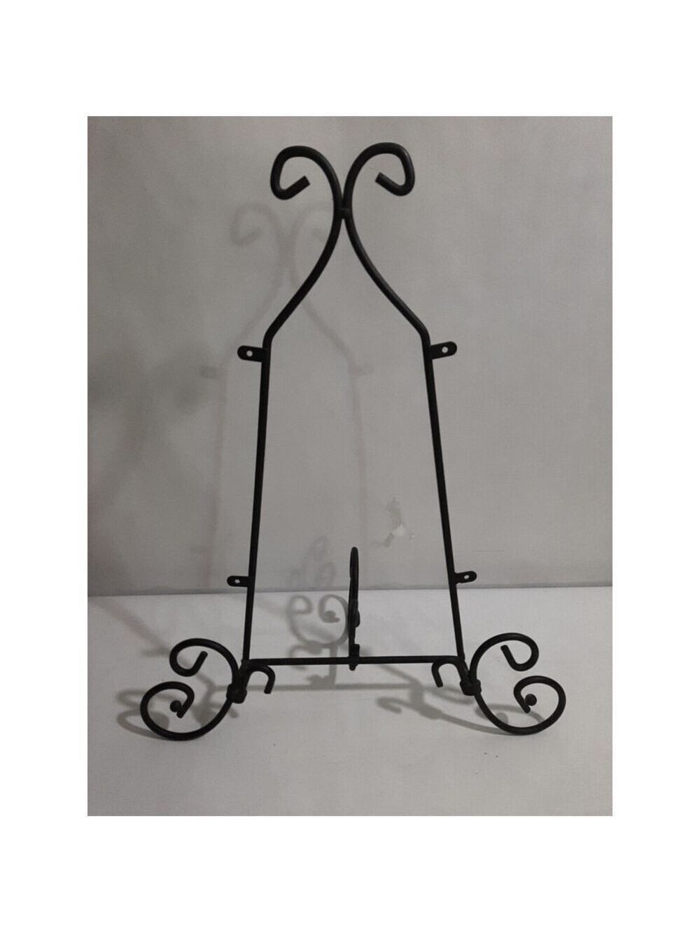 Elegant Wrought Iron Easel Stand